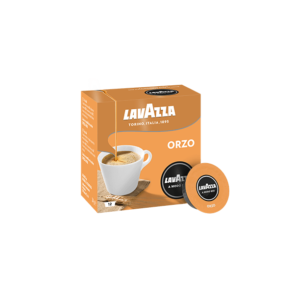 Capsule Orzo Lavazza A Modo Mio in confezione da 12 pezzi