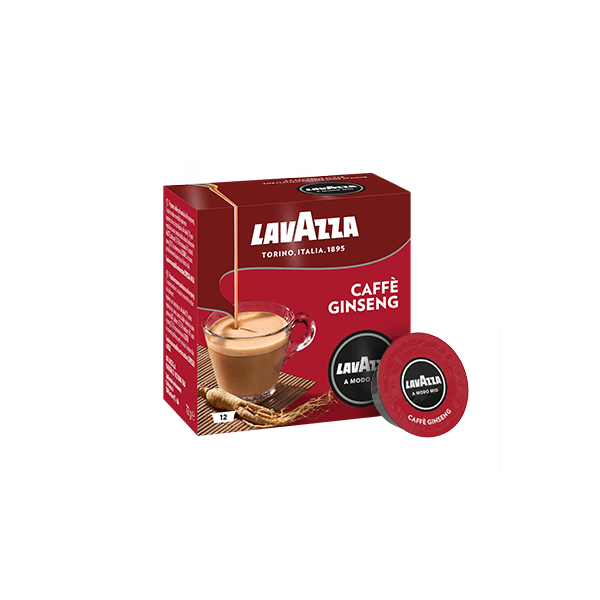 Capsule Ginseng Lavazza A Modo Mio in confezione da 12 pezzi